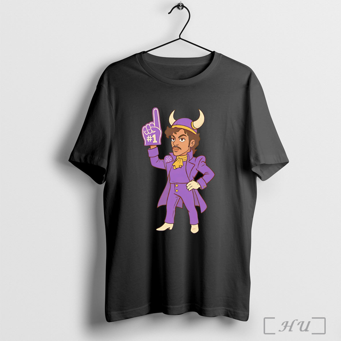 Officials Minnesota Football Fan Prince Purple Rain - Adult & Kids T-Shirts, Sweatshirts & Hoodies apparel design preview 1