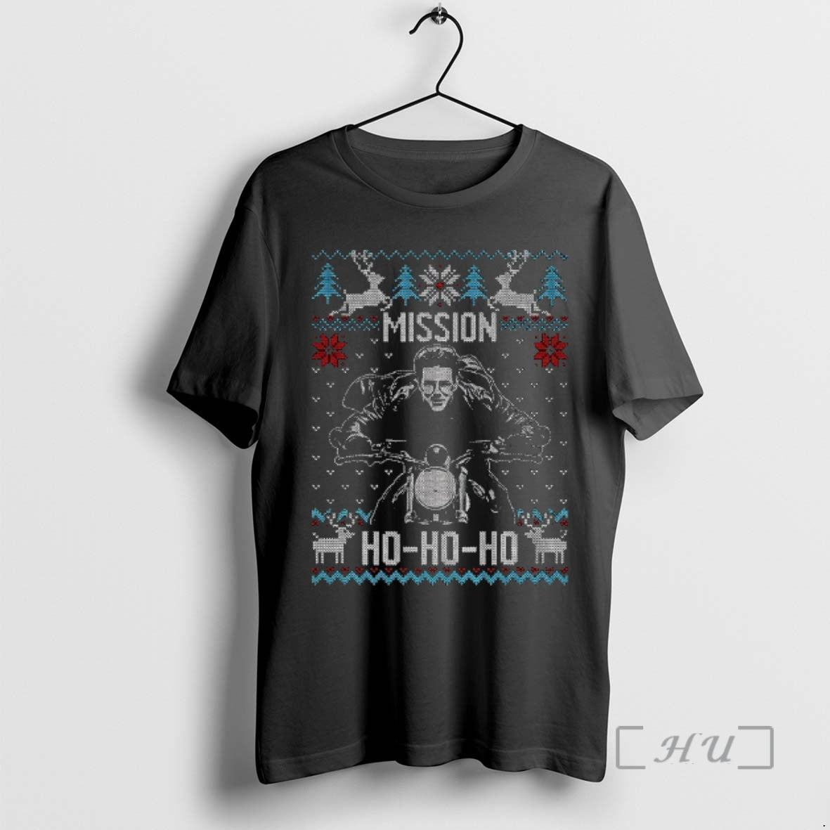 Officials Mission Ho Tom Cruise Ugly Christmas - Adult & Kids T-Shirts, Sweatshirts & Hoodies apparel design preview 1