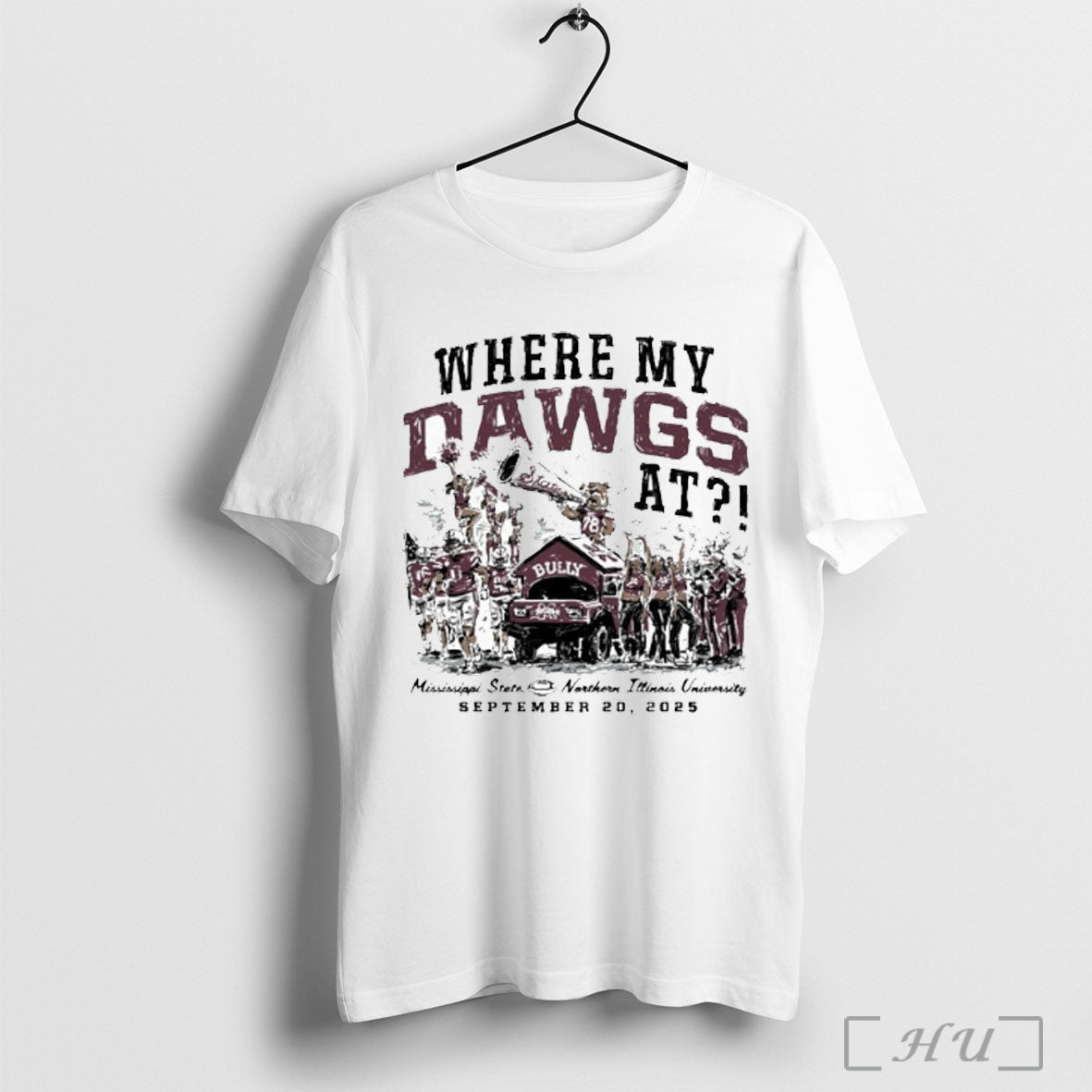 Officials Mississippi State Bulldogs Vs Northern - Adult & Kids T-Shirts, Sweatshirts & Hoodies apparel design preview 1