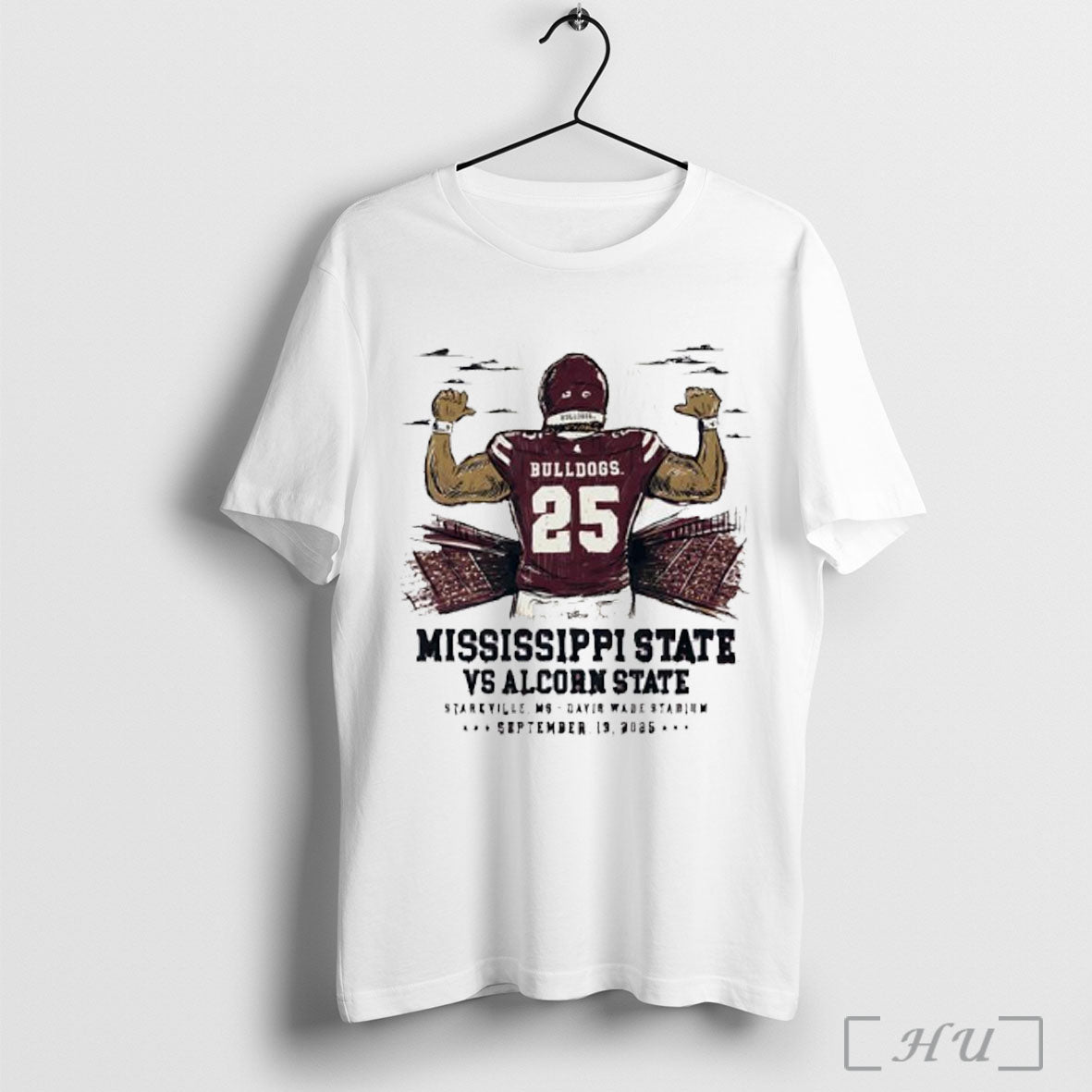 Officials Mississippi State Bulldogs Vs Alcorn Braves - Adult & Kids T-Shirts, Sweatshirts & Hoodies apparel design preview 1