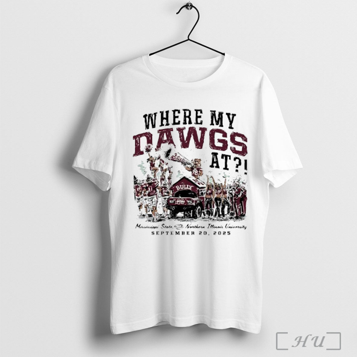 Officials Mississippi State Bulldogs Vs Northern - Adult & Kids T-Shirts, Sweatshirts & Hoodies apparel design preview 1