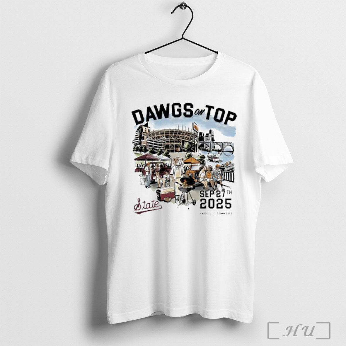 Officials Mississippi State Bulldogs Vs Tennessee - Adult & Kids T-Shirts, Sweatshirts & Hoodies apparel design preview 1