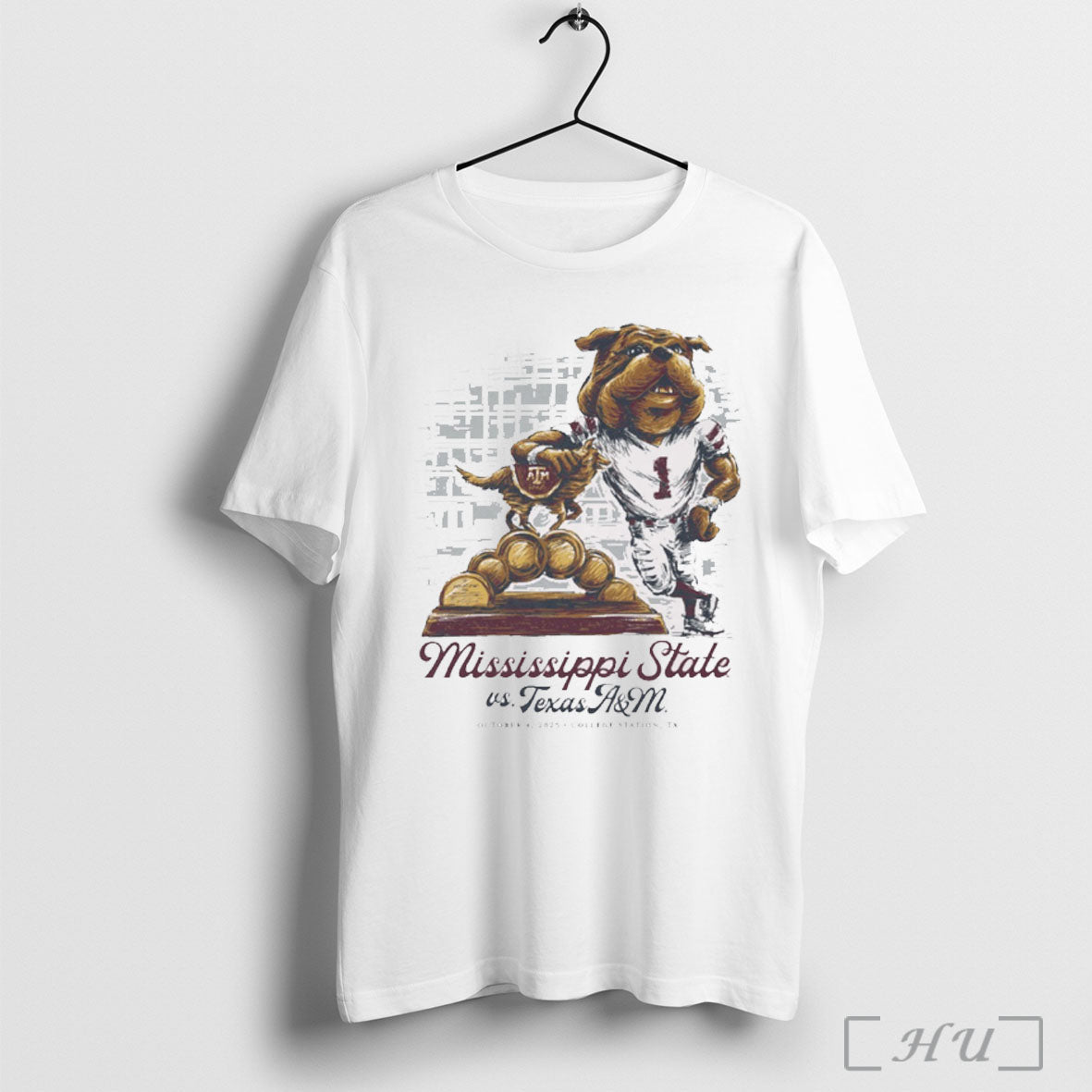 Officials Mississippi State Bulldogs Vs Texas Am - Adult & Kids T-Shirts, Sweatshirts & Hoodies apparel design preview 1