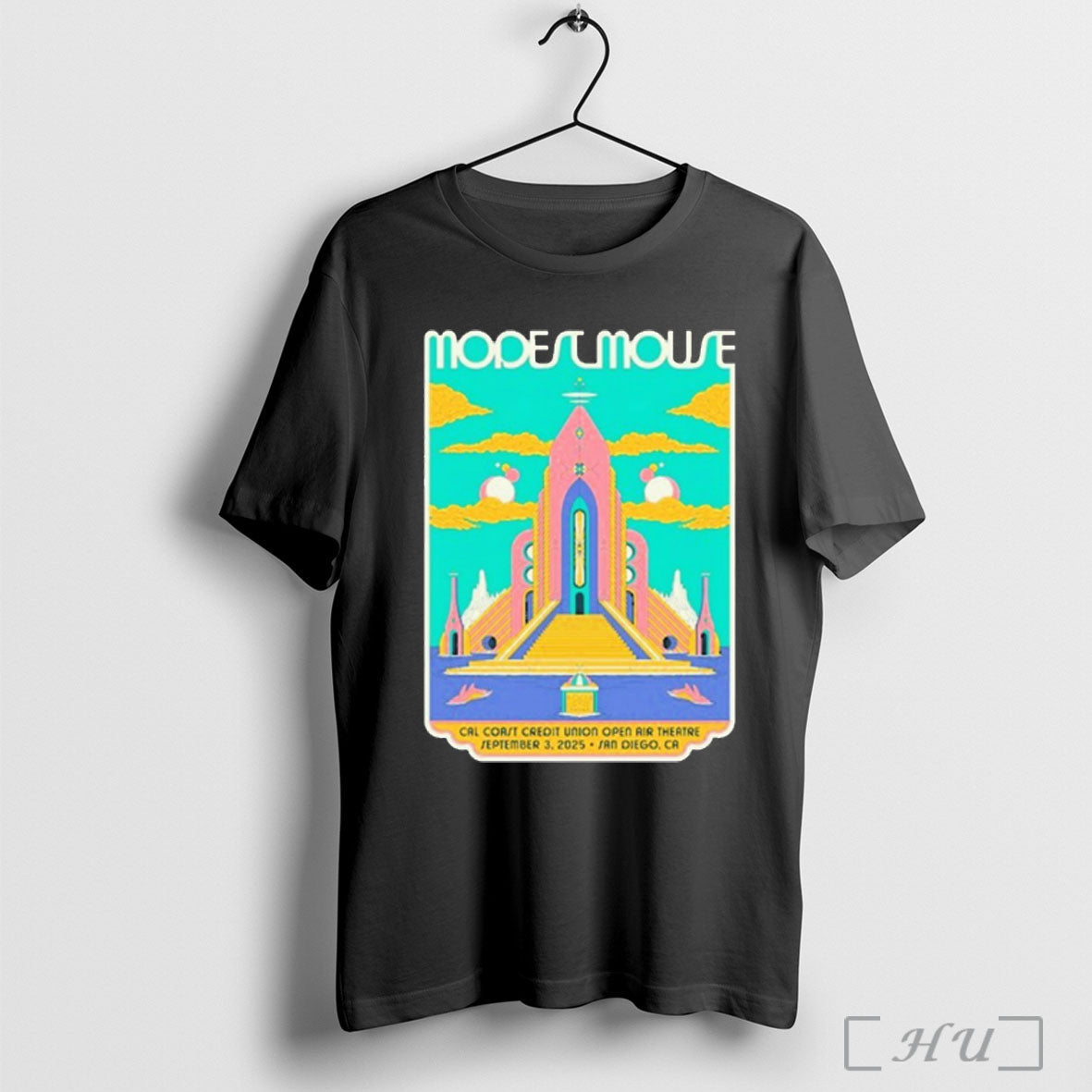 Officials Modest Mouse Cal Coast Credit Union Open - Adult & Kids T-Shirts, Sweatshirts & Hoodies apparel design preview 1