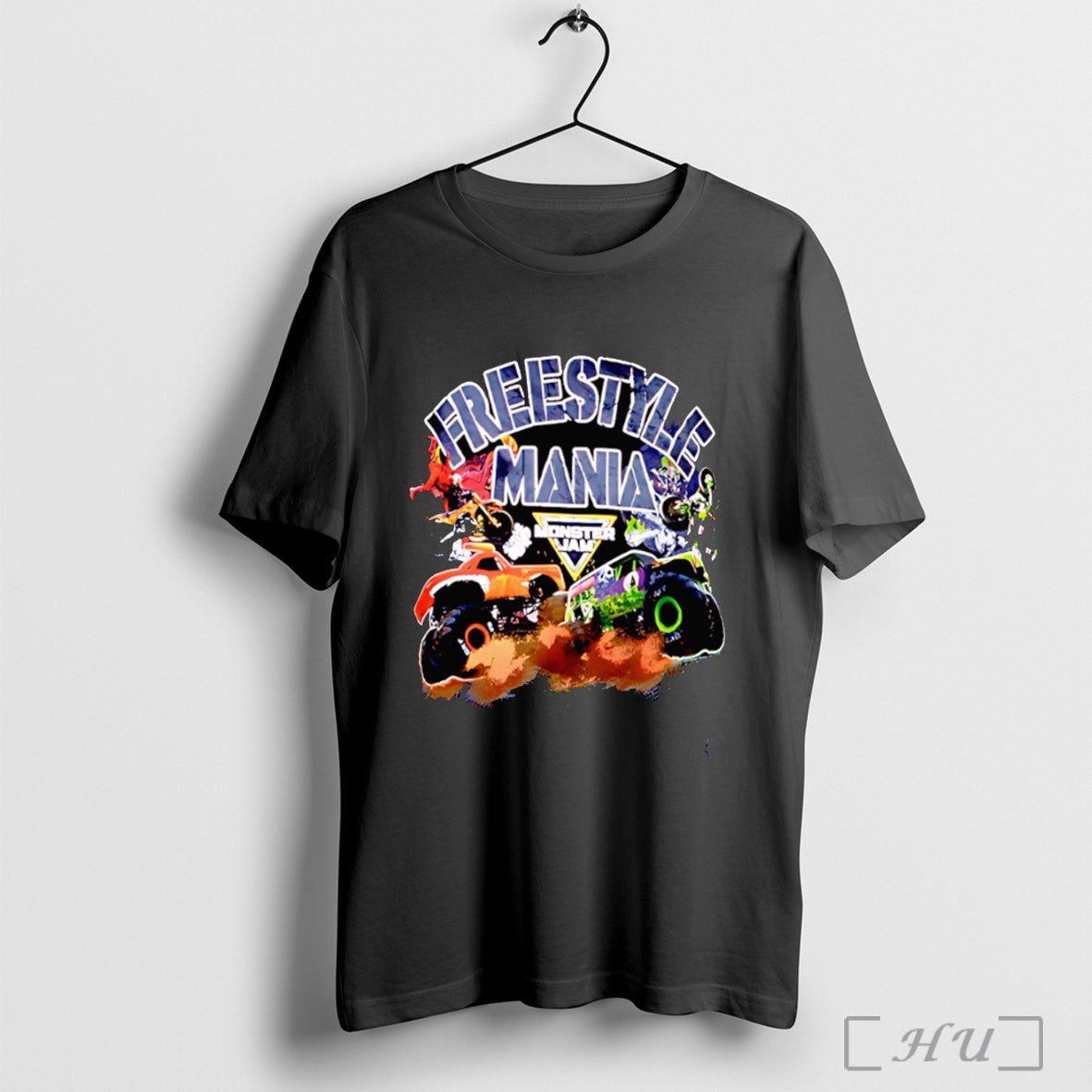 Officials Monster Jam Freestyle Mania - Adult & Kids T-Shirts, Sweatshirts & Hoodies apparel design preview 1