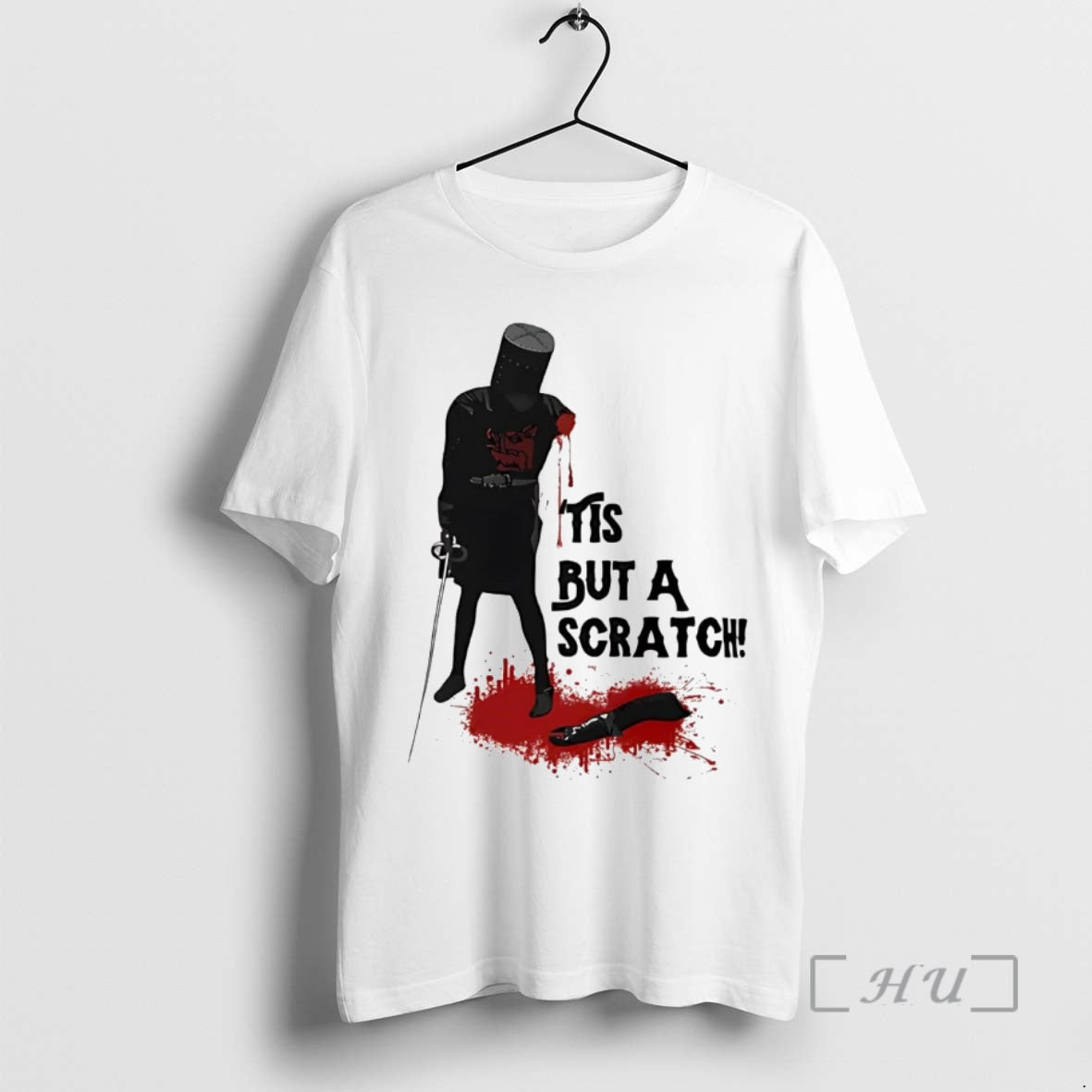 Officials Monty Python Tis But A Scratch - Adult & Kids T-Shirts, Sweatshirts & Hoodies apparel design preview 1