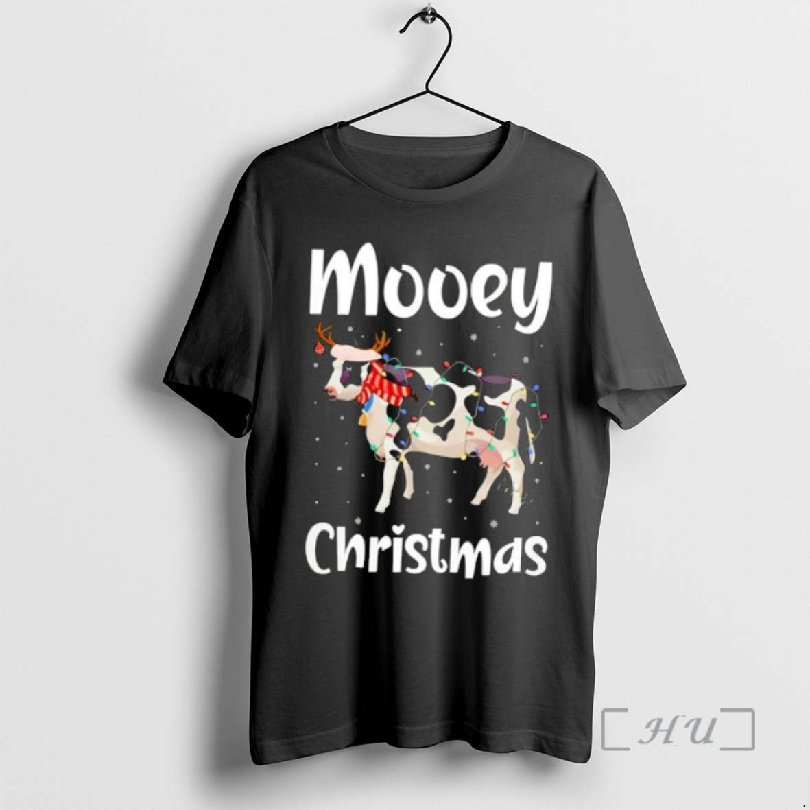 Officials Mooey Christmas Cow - Adult & Kids T-Shirts, Sweatshirts & Hoodies apparel design preview 1
