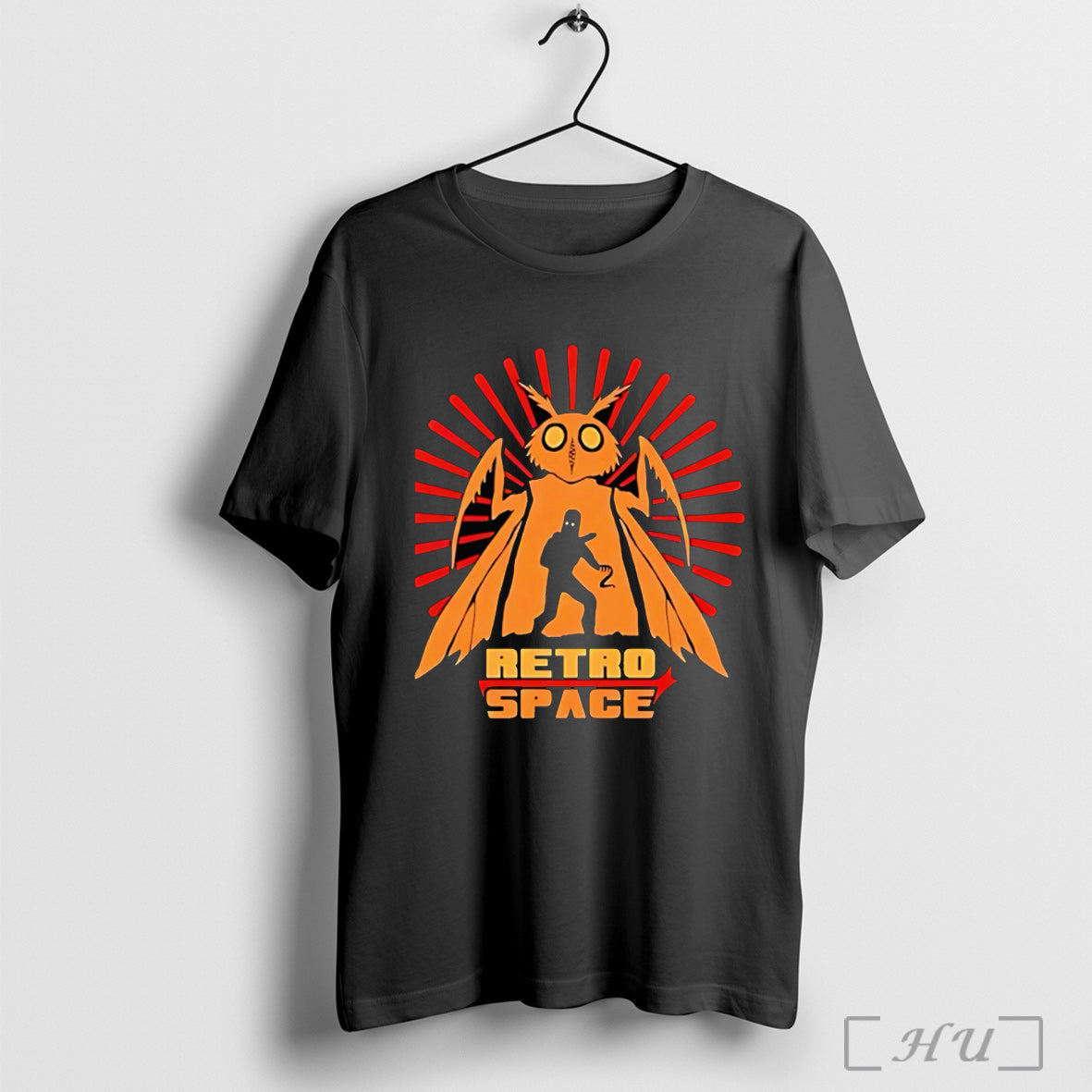 Officials Mothman Retro Space Monster - Adult & Kids T-Shirts, Sweatshirts & Hoodies apparel design preview 1
