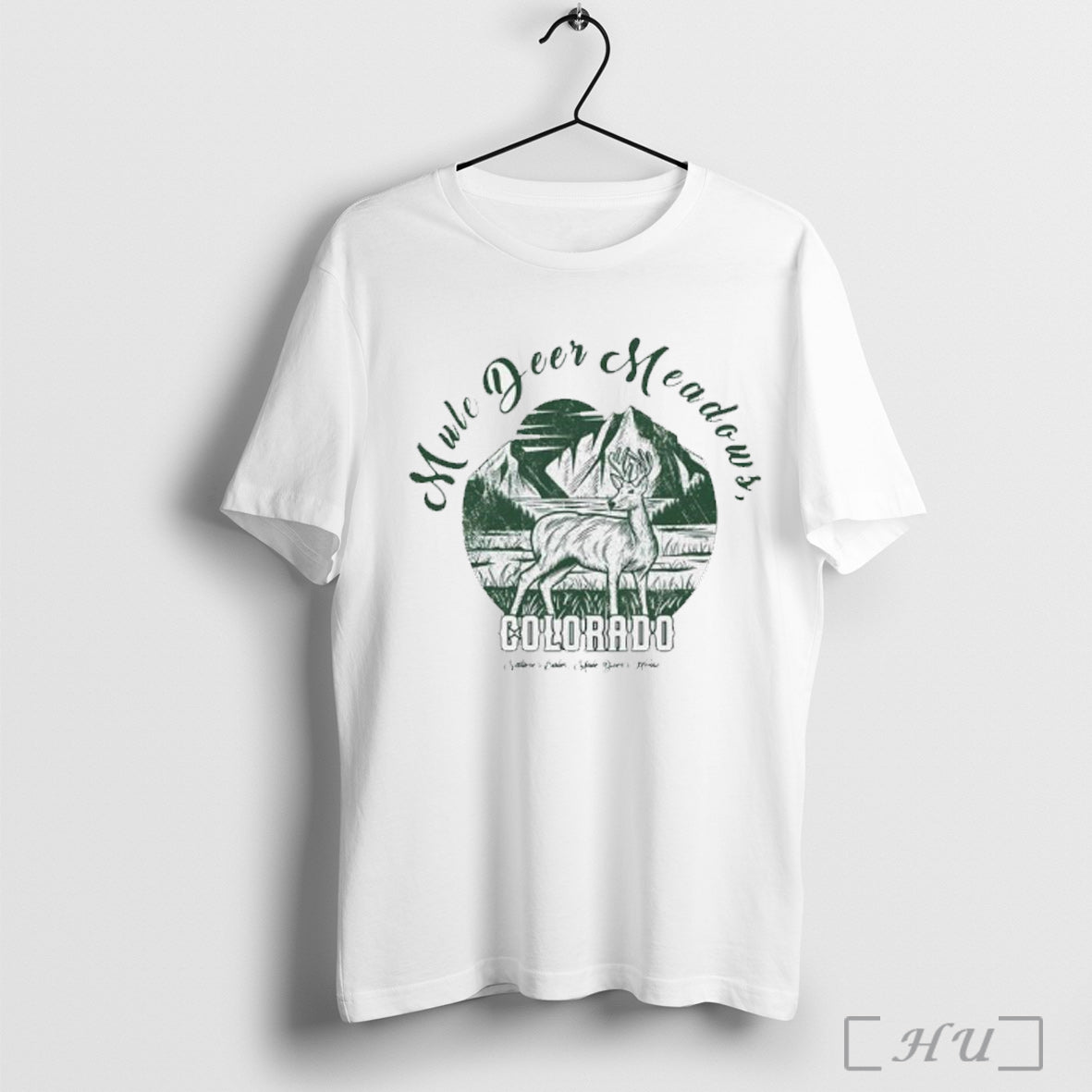 Officials Mule Deer Meadows Colorado - Adult & Kids T-Shirts, Sweatshirts & Hoodies apparel design preview 1