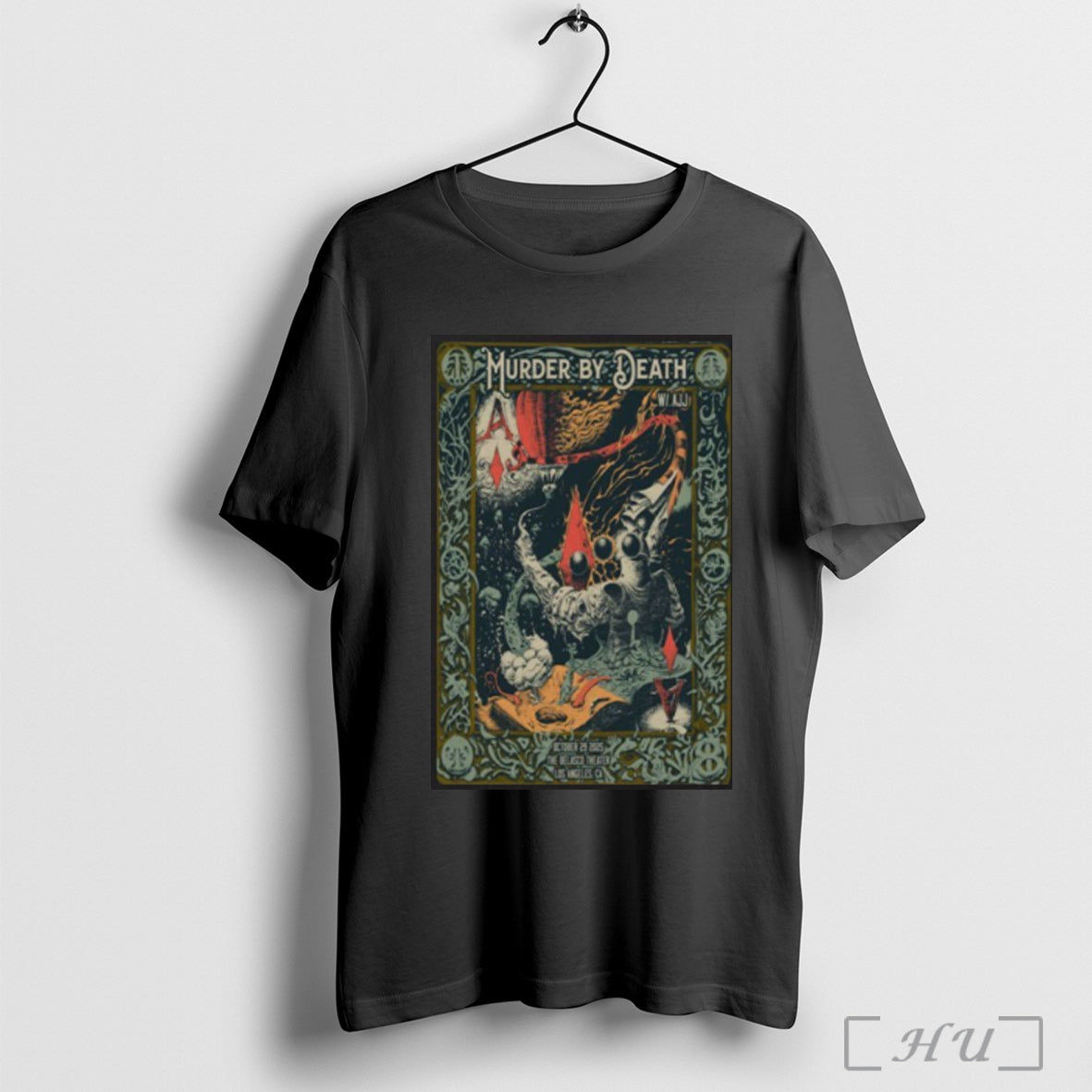 Officials Murder By Death October 29 2025 The Belasco - Adult & Kids T-Shirts, Sweatshirts & Hoodies apparel design preview 1