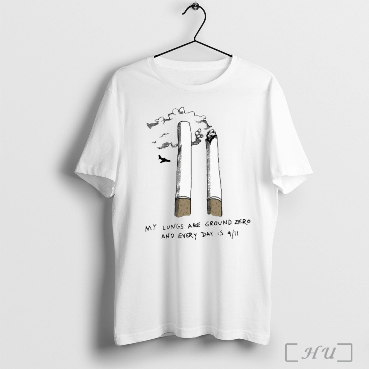 Officials My Lungs Are Ground Zero And Every Day Is 9 - Adult & Kids T-Shirts, Sweatshirts & Hoodies apparel design preview 1