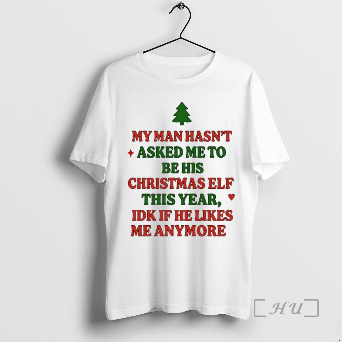 Officials My Man Hasnt Asked Me To Be His Christmas - Adult & Kids T-Shirts, Sweatshirts & Hoodies apparel design preview 1