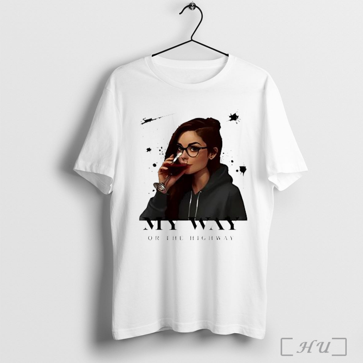 Officials My Way Or The Highway Female Casual Girl - Adult & Kids T-Shirts, Sweatshirts & Hoodies apparel design preview 1