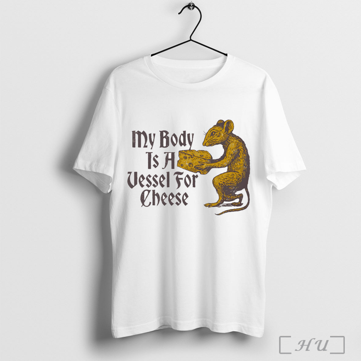 Officials My Body Is A Vessel For Cheese - Adult & Kids T-Shirts, Sweatshirts & Hoodies apparel design preview 1