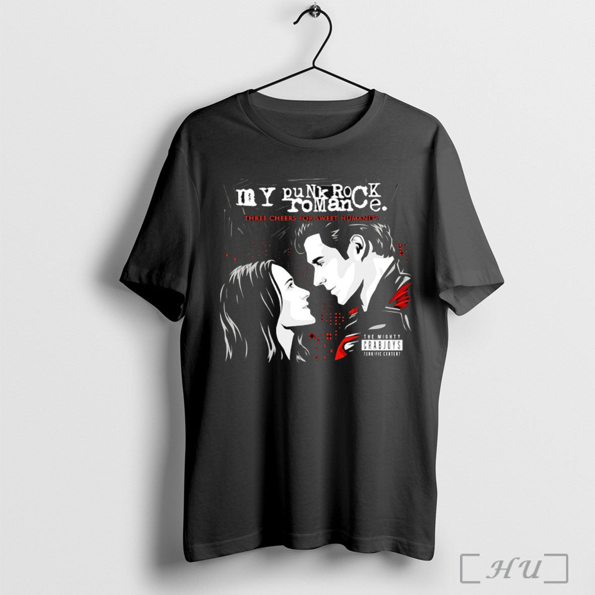 Officials My Punk Rock Romance Three Cheers For Sweet - Adult & Kids T-Shirts, Sweatshirts & Hoodies apparel design preview 1