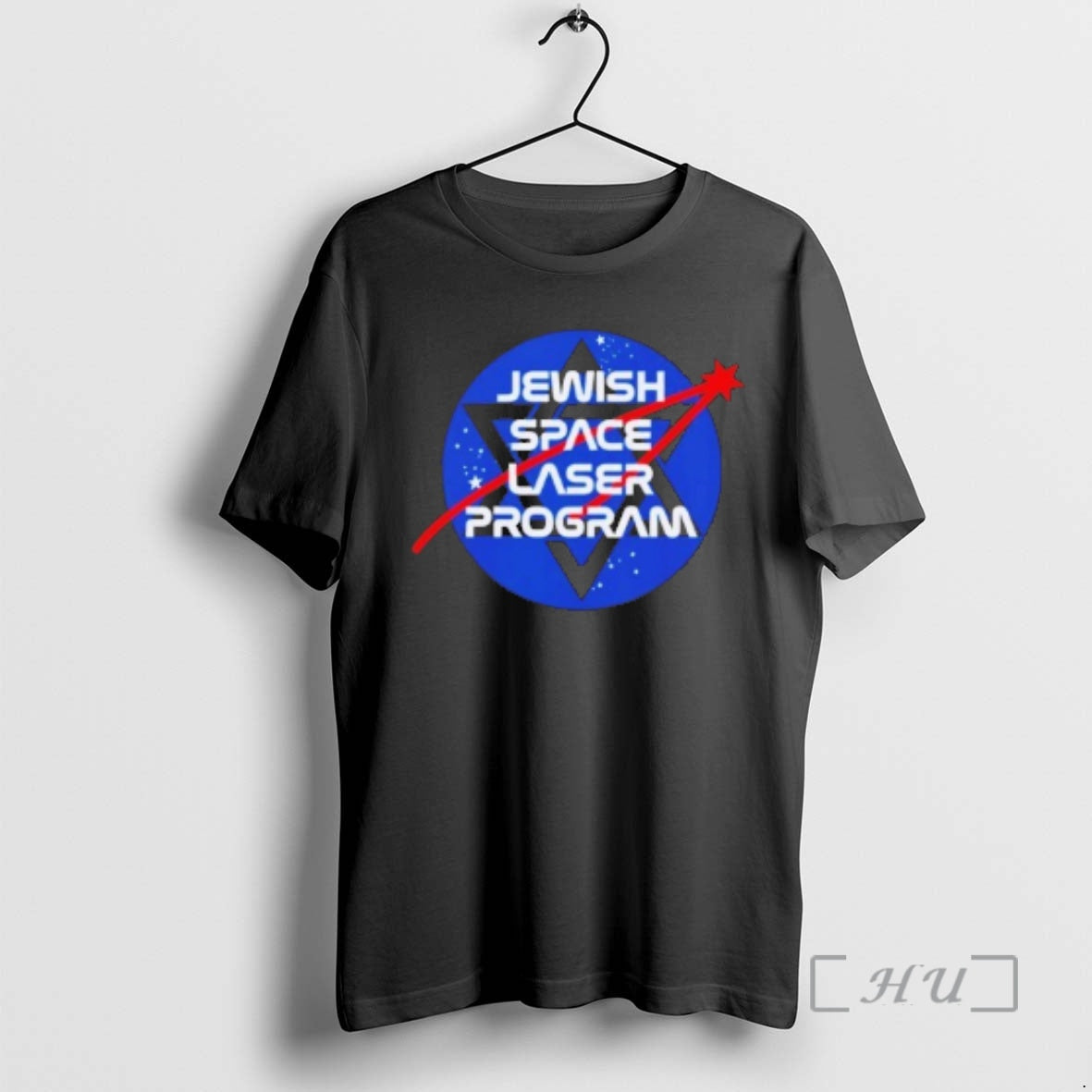 Officials Nasa Jewish Space Laser Program - Adult & Kids T-Shirts, Sweatshirts & Hoodies apparel design preview 1
