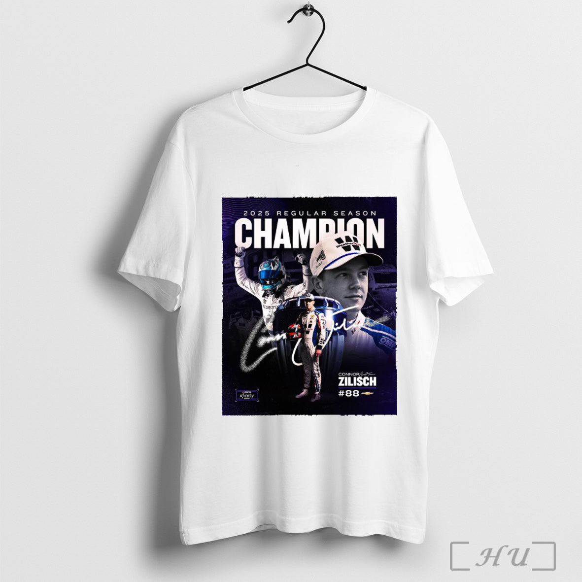Officials Nascar Xfinity 2025 Regular Season Champion - Adult & Kids T-Shirts, Sweatshirts & Hoodies apparel design preview 1