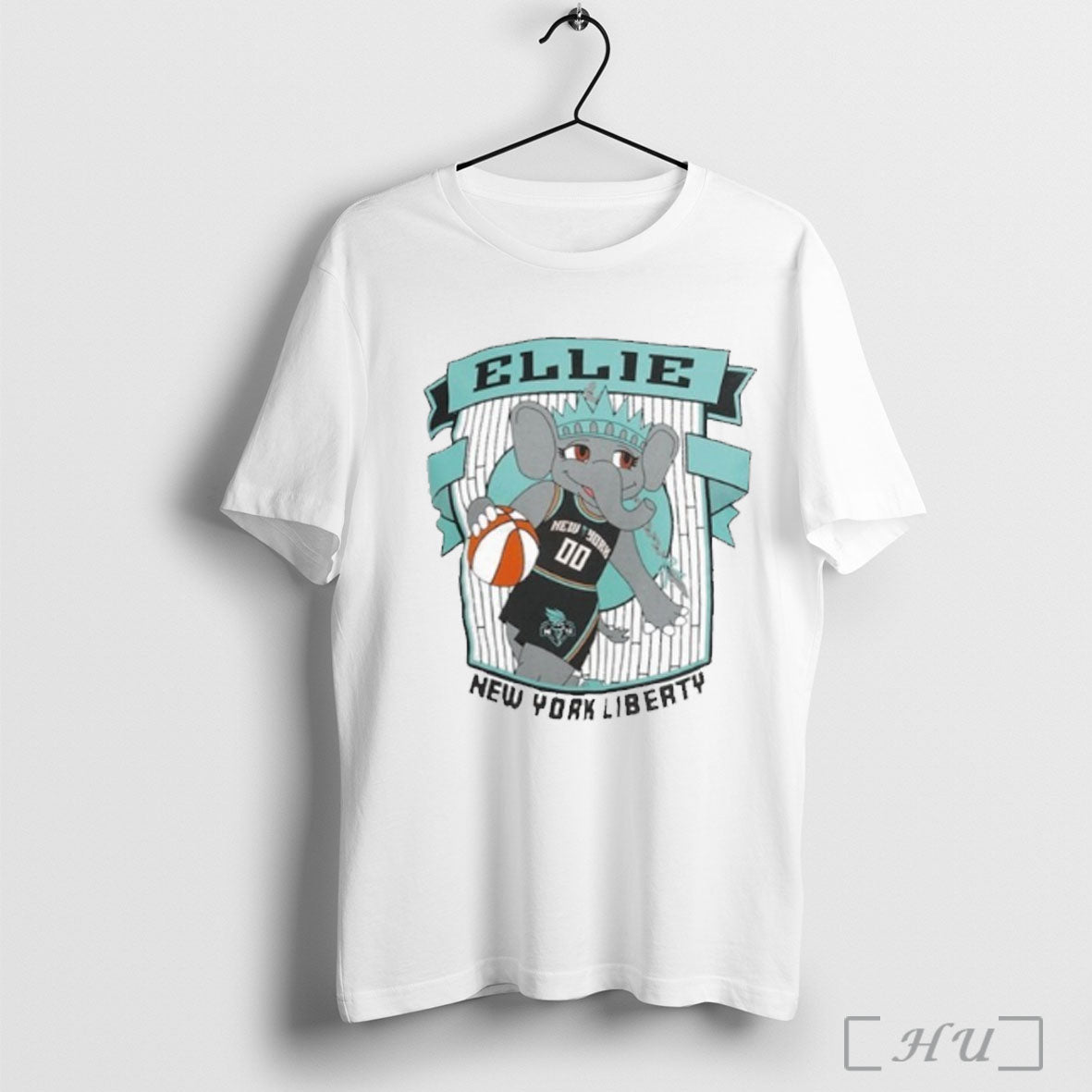 Officials New York Liberty Ellie Mascot Established - Adult & Kids T-Shirts, Sweatshirts & Hoodies apparel design preview 1