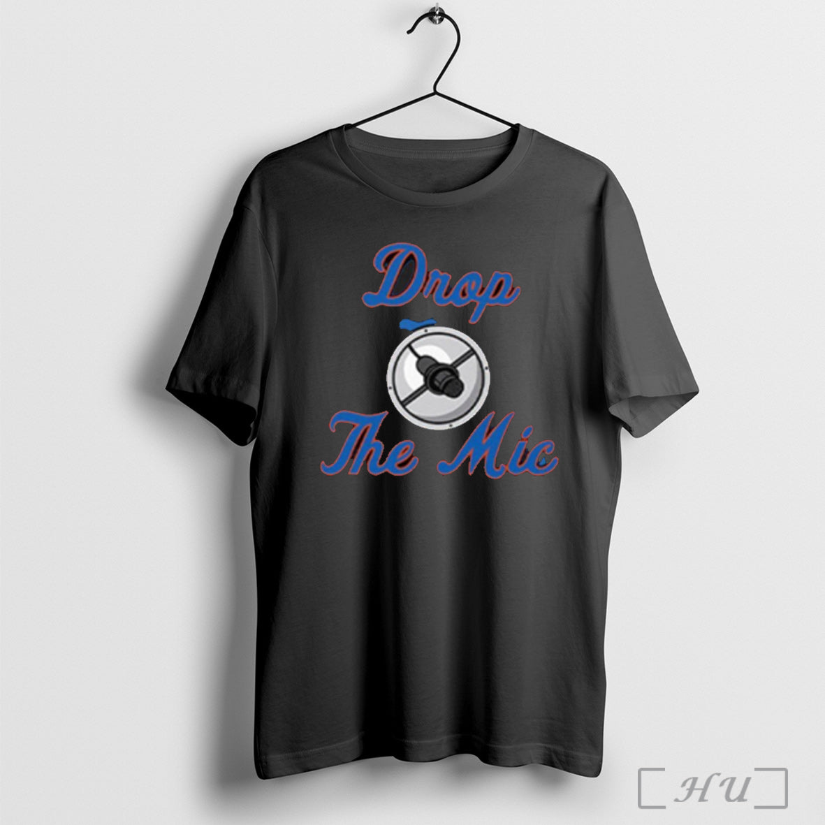 Officials New York Mets Drop The Mic - Adult & Kids T-Shirts, Sweatshirts & Hoodies apparel design preview 1