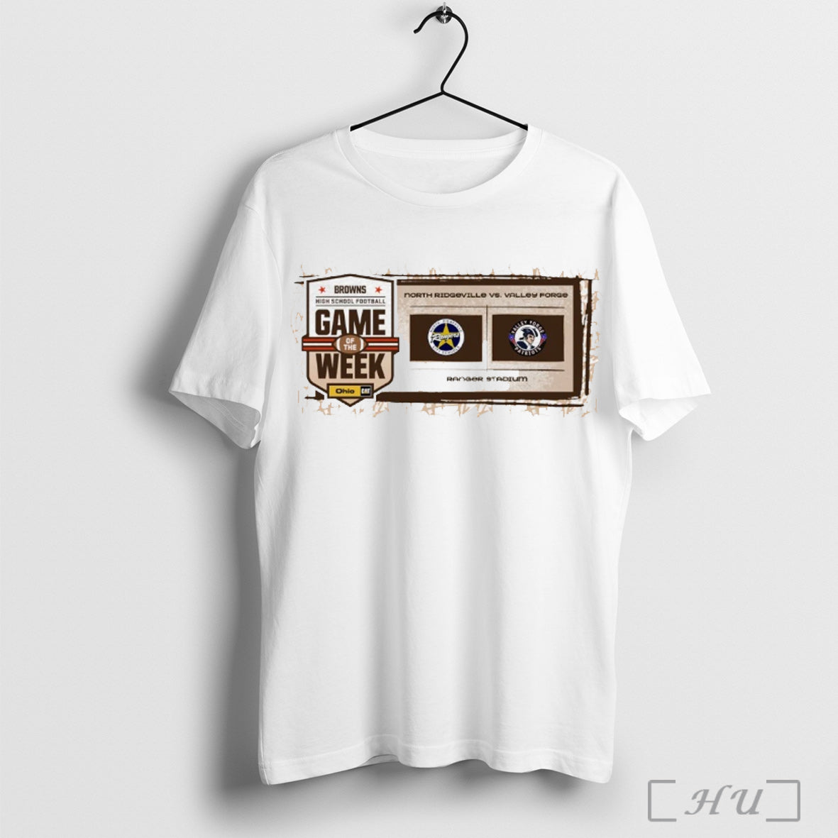 Officials Nice Browns High School Football Game Of - Adult & Kids T-Shirts, Sweatshirts & Hoodies apparel design preview 1