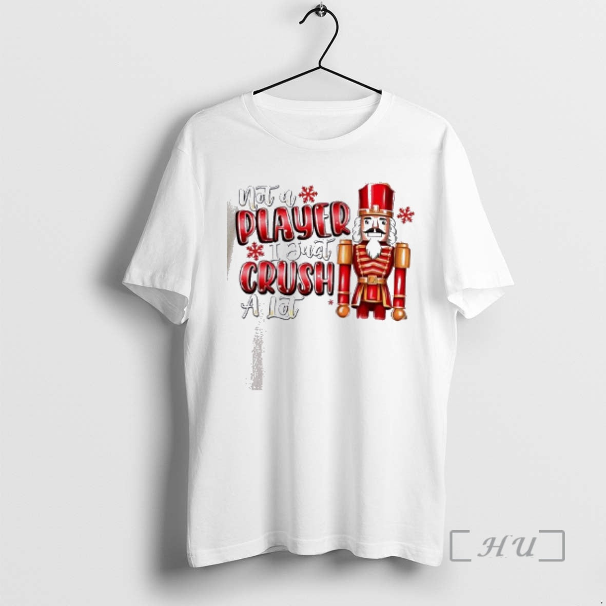 Officials Not A Player I Just Crush Lot Christmas - Adult & Kids T-Shirts, Sweatshirts & Hoodies apparel design preview 1