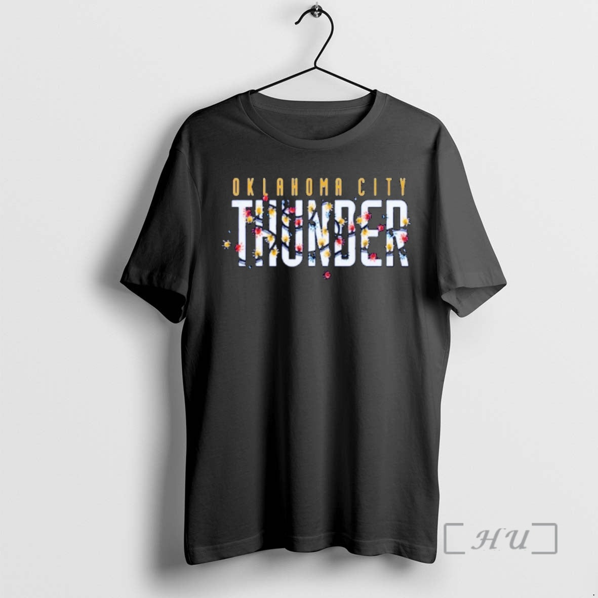Officials Okc Thunder December Of The Month Holiday - Adult & Kids T-Shirts, Sweatshirts & Hoodies apparel design preview 1