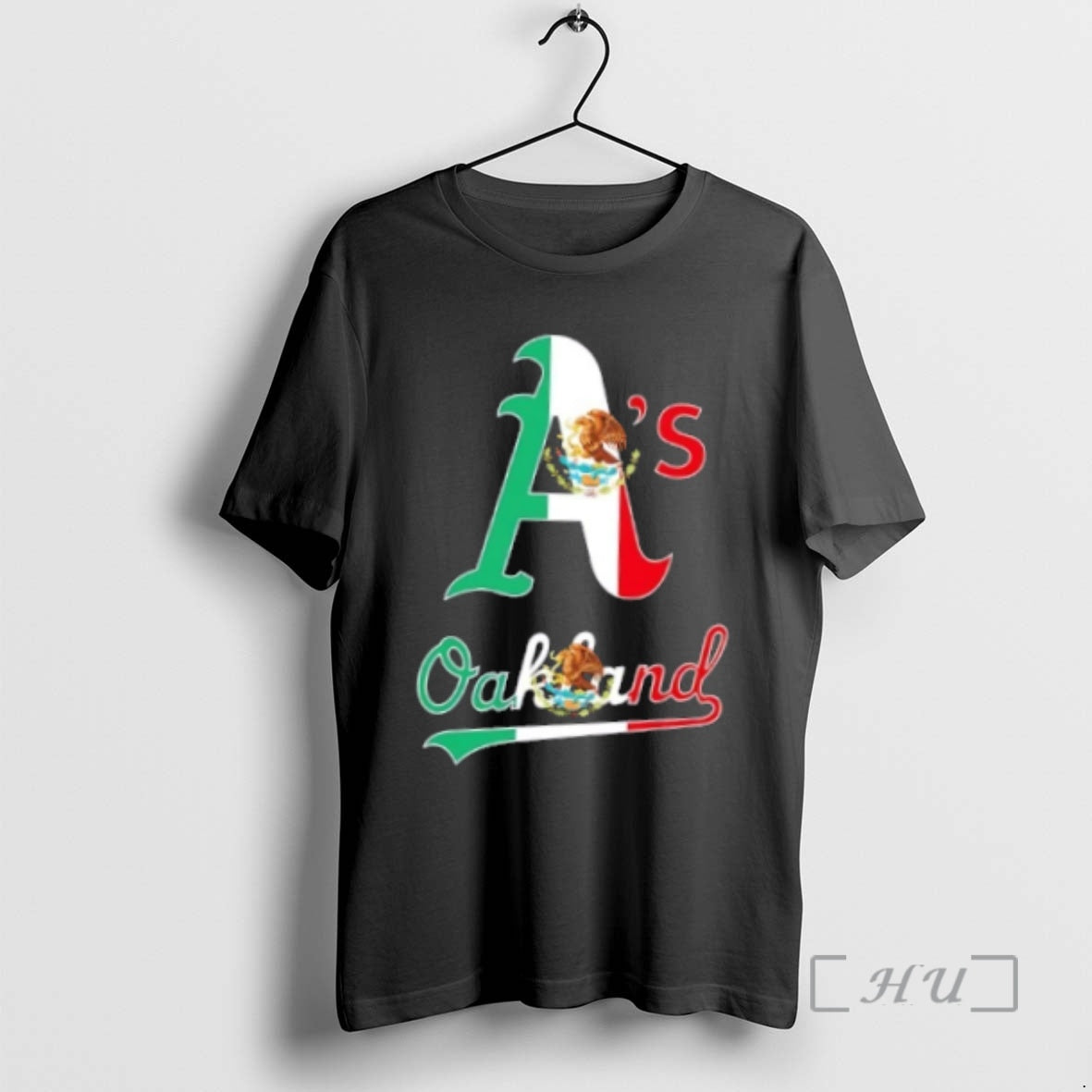 Officials Oakland Athletics Baseball X Mexican Flag - Adult & Kids T-Shirts, Sweatshirts & Hoodies apparel design preview 1