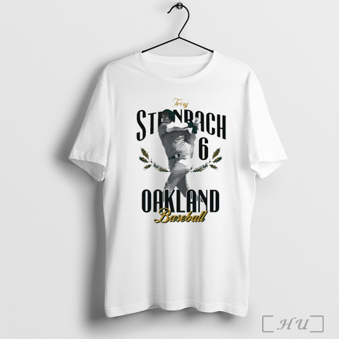 Officials Oakland Baseball Terry Steinbach 6 Player - Adult & Kids T-Shirts, Sweatshirts & Hoodies apparel design preview 1