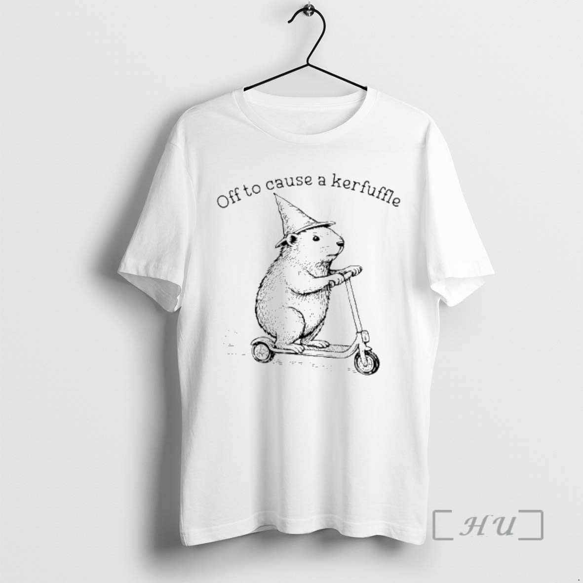 Officials Off To Cause A Kerfuffle Capybara - Adult & Kids T-Shirts, Sweatshirts & Hoodies apparel design preview 1
