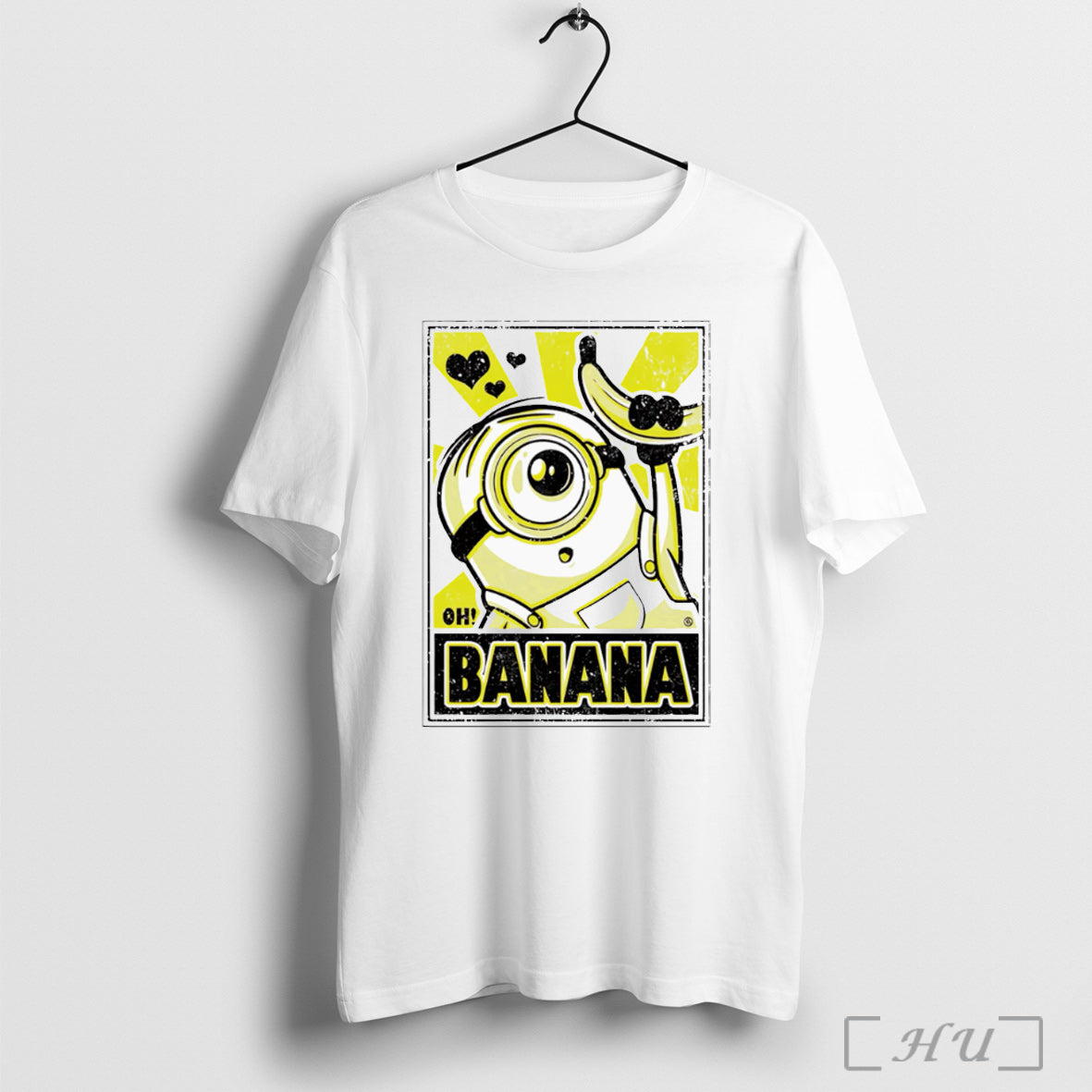 Officials Oh Banana Minion - Adult & Kids T-Shirts, Sweatshirts & Hoodies apparel design preview 1