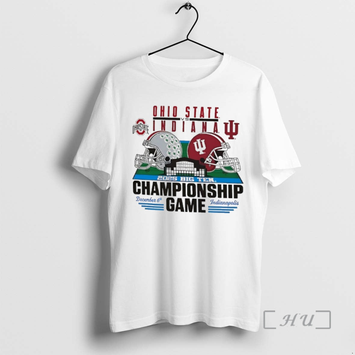 Officials Ohio State Vs Indiana Big Ten 2025 Football - Adult & Kids T-Shirts, Sweatshirts & Hoodies apparel design preview 1