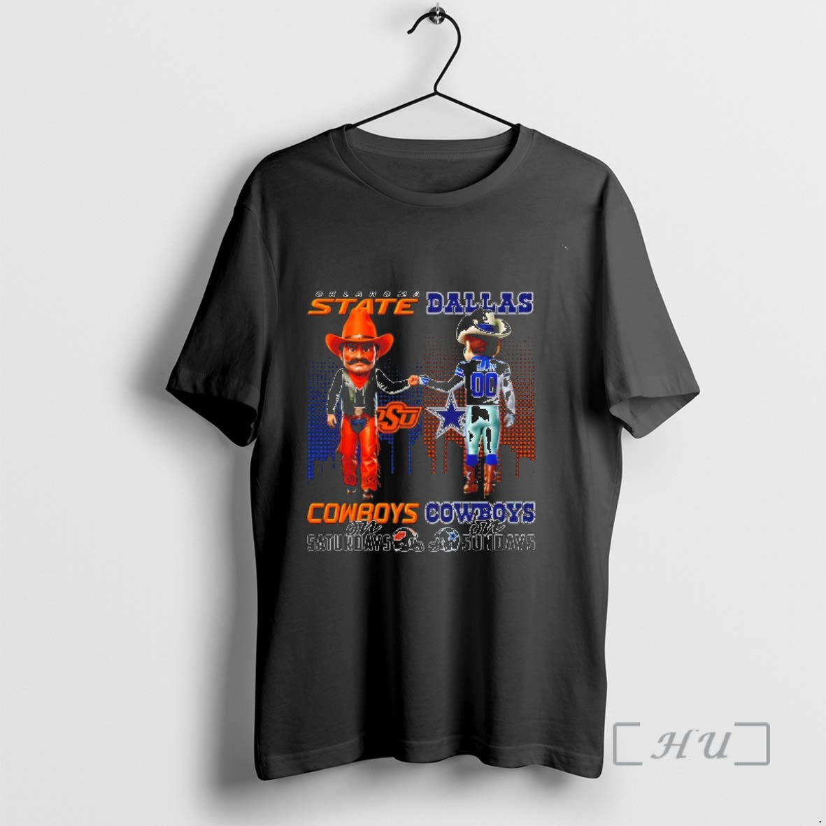 Officials Oklahoma State Cowboys On Saturdays Vs - Adult & Kids T-Shirts, Sweatshirts & Hoodies apparel design preview 1