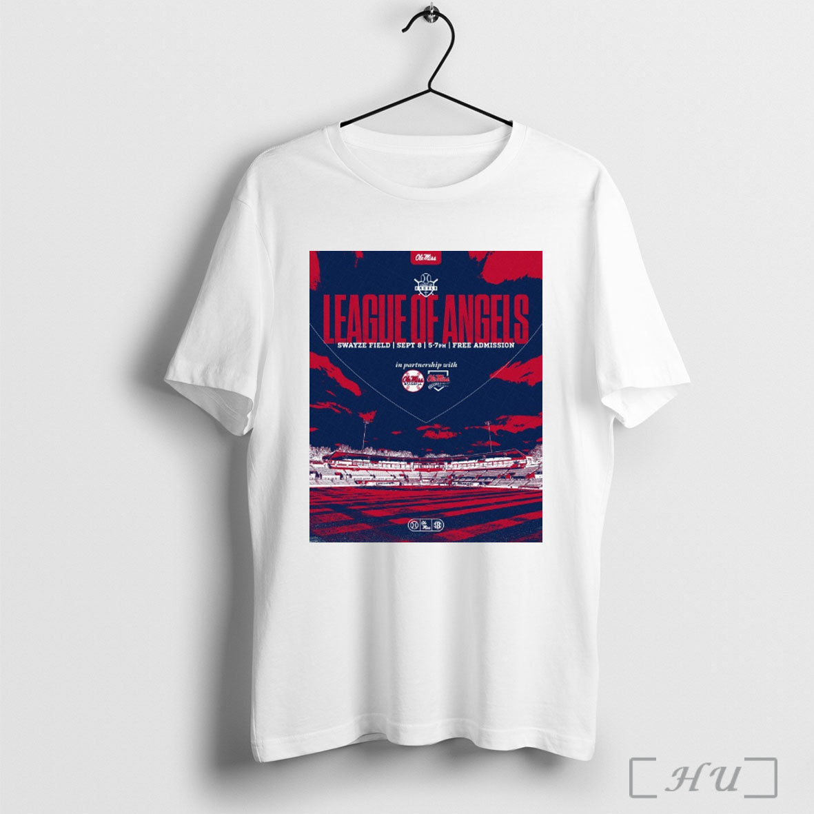 Officials Ole Miss Baseball And Softball League Of - Adult & Kids T-Shirts, Sweatshirts & Hoodies apparel design preview 1
