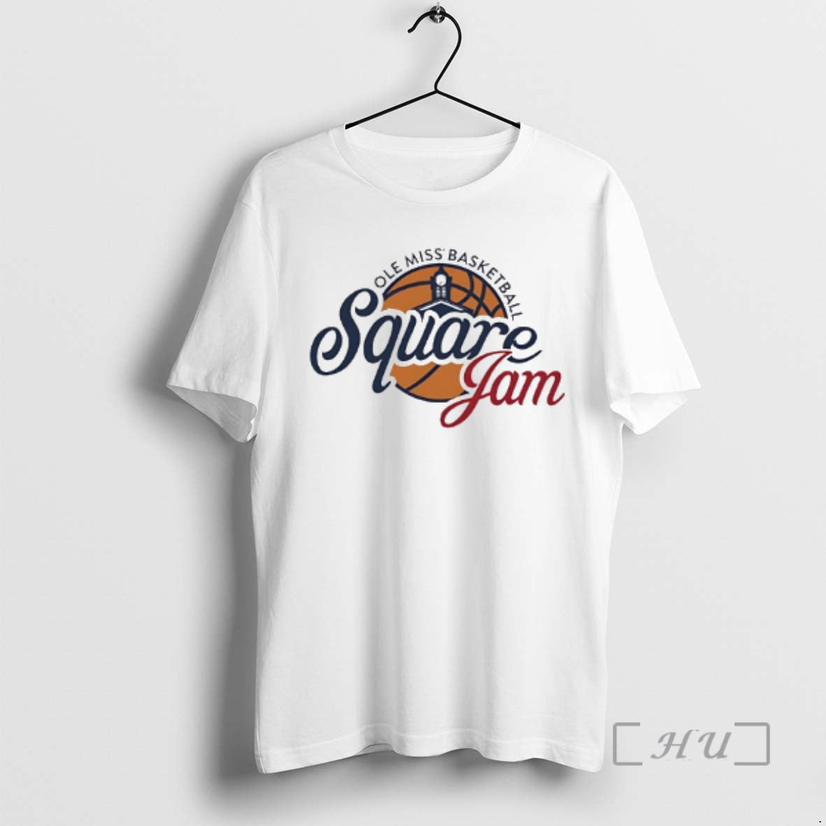 Officials Ole Miss Basketball Square Jam - Adult & Kids T-Shirts, Sweatshirts & Hoodies apparel design preview 1
