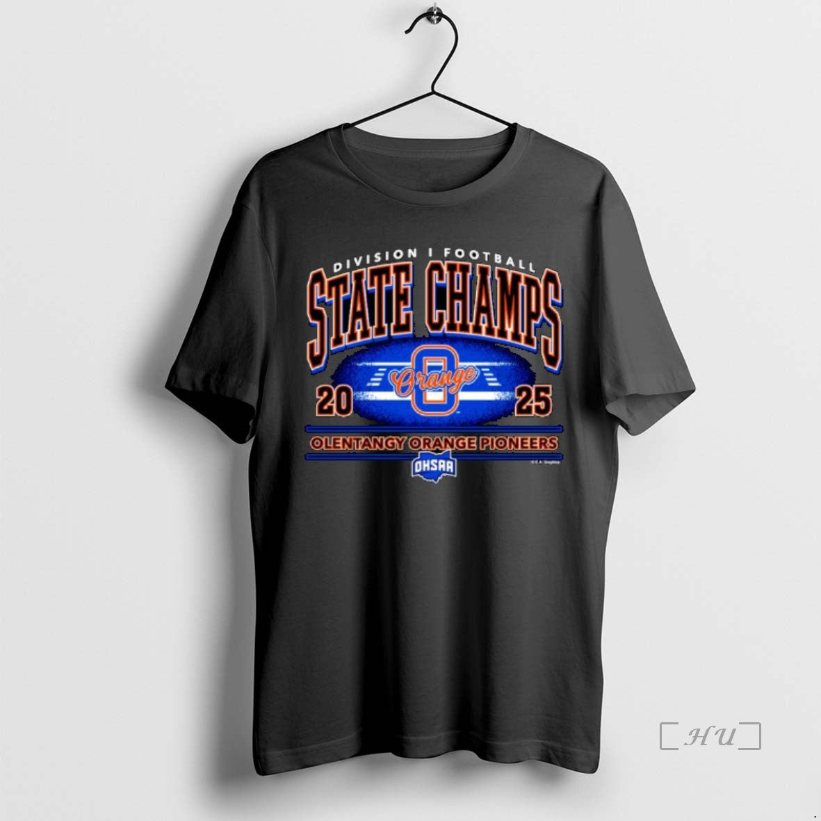Officials Olentangy Orange Pioneers 2025 Ohsaa - Adult & Kids T-Shirts, Sweatshirts & Hoodies apparel design preview 1