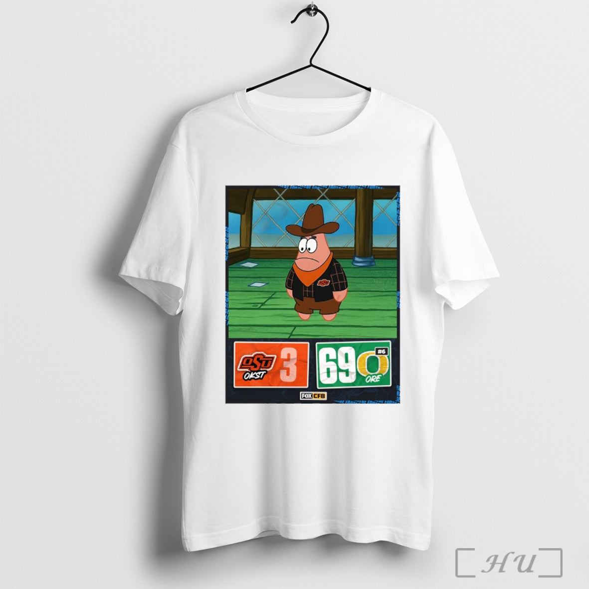 Officials Oregon 69 3 Oklahoma State Sep 6 2025 Final - Adult & Kids T-Shirts, Sweatshirts & Hoodies apparel design preview 1