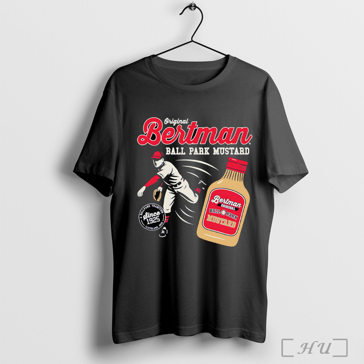 Officials Original Bertman Ball Park Mustard - Adult & Kids T-Shirts, Sweatshirts & Hoodies apparel design preview 1