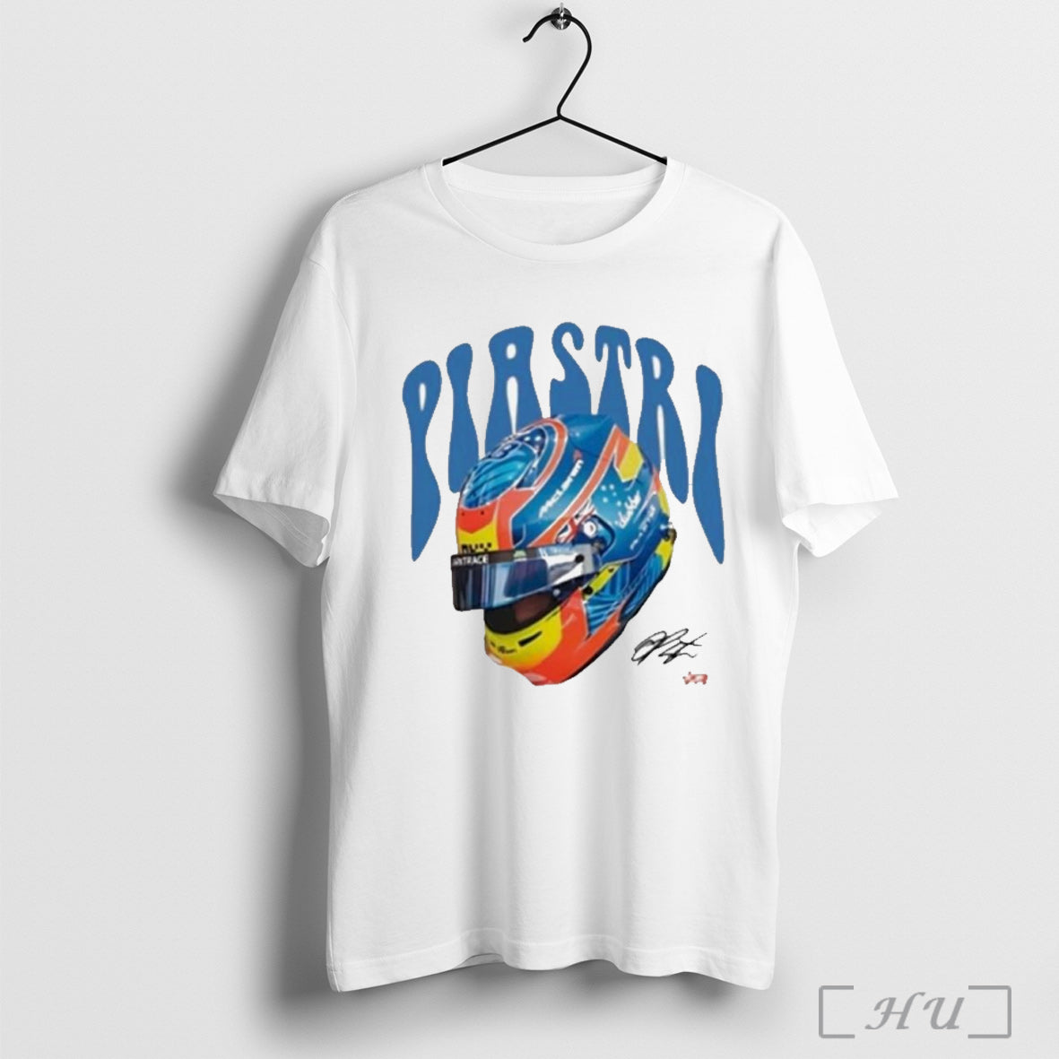 Officials Oscar Piastri 2025 Helmet - Adult & Kids T-Shirts, Sweatshirts & Hoodies apparel design preview 1