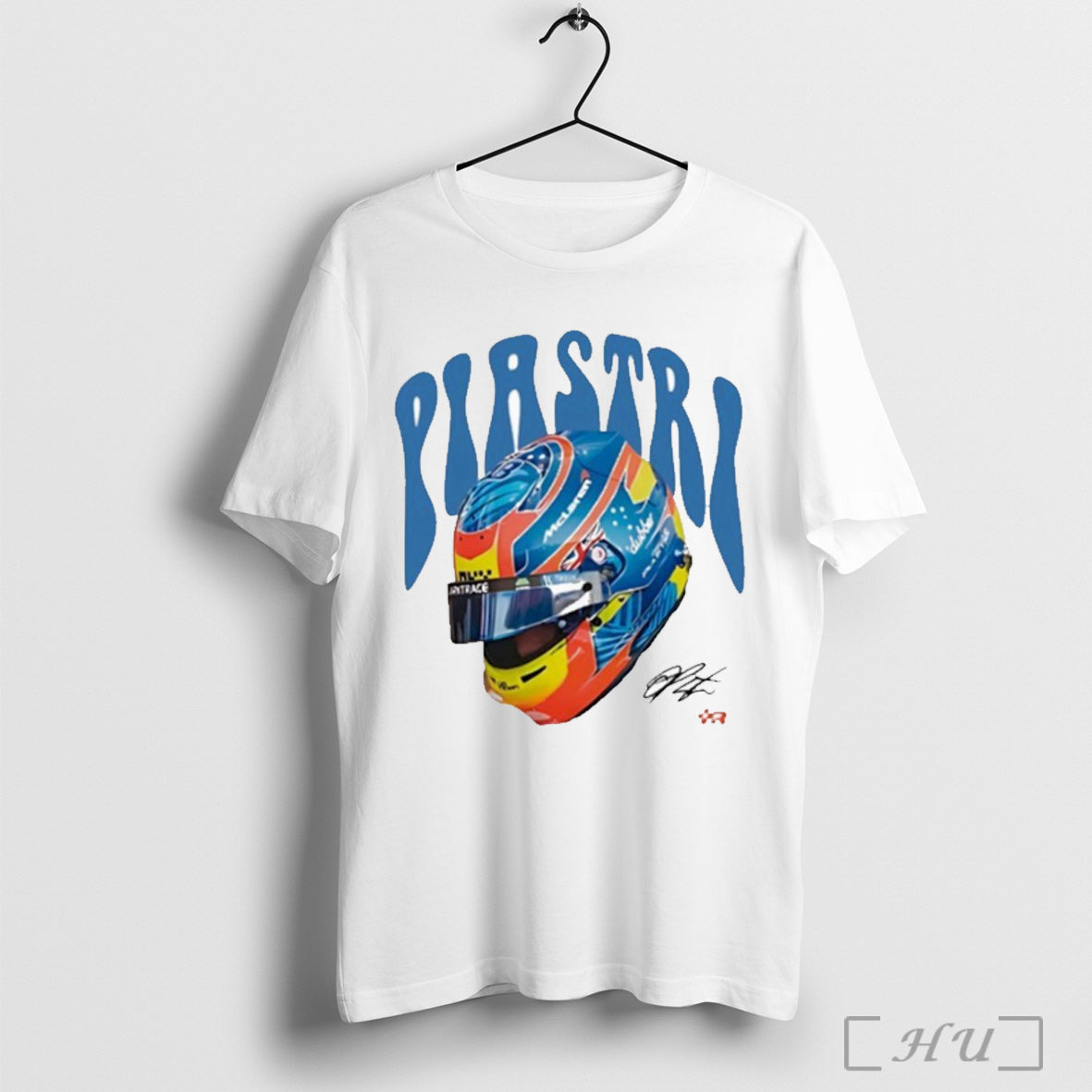 Officials Oscar Piastri Helmet - Adult & Kids T-Shirts, Sweatshirts & Hoodies apparel design preview 1