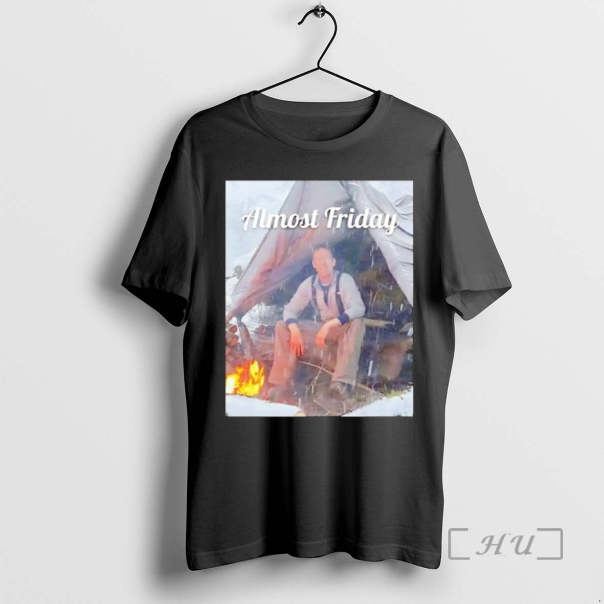 Officials Outdoor Boys Solo Camping Almost Friday - Adult & Kids T-Shirts, Sweatshirts & Hoodies apparel design preview 1