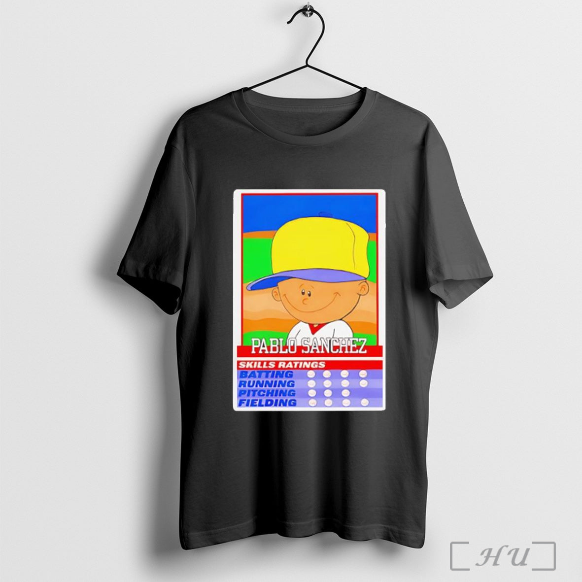 Officials Pablo Sanchez Backyard Baseball Skill - Adult & Kids T-Shirts, Sweatshirts & Hoodies apparel design preview 1
