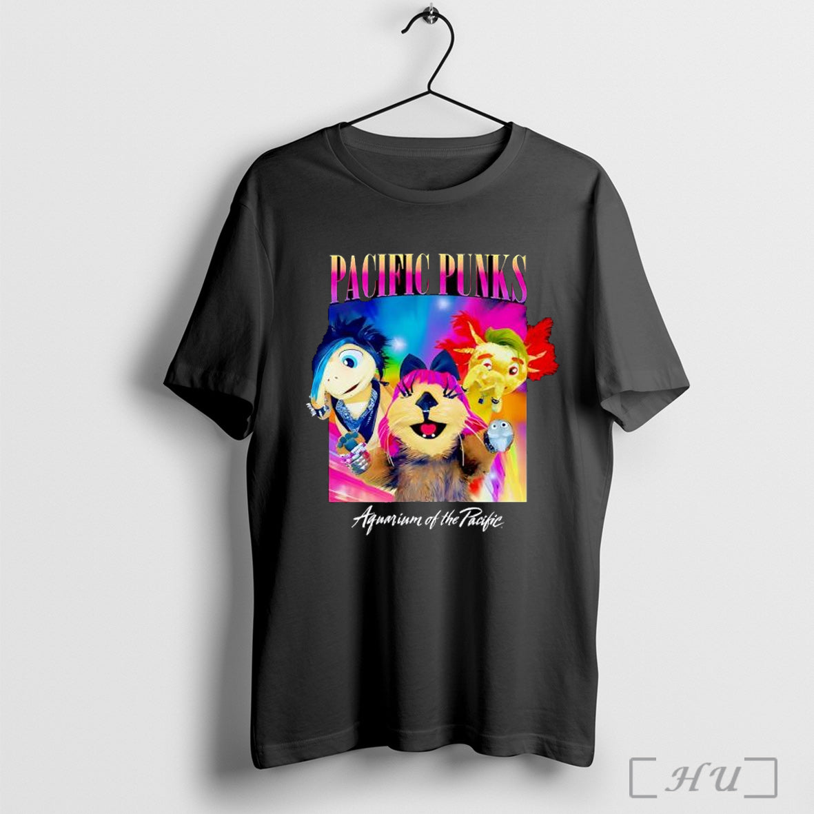Officials Pacific Punks Aquarium Of The Punk Mascot - Adult & Kids T-Shirts, Sweatshirts & Hoodies apparel design preview 1