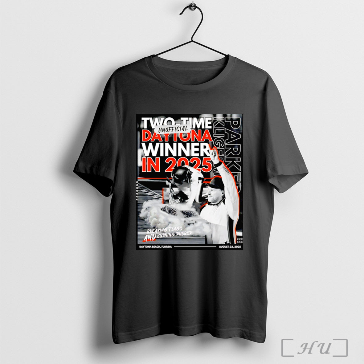 Officials Parker Kligerman Two Time 2025 Daytona - Adult & Kids T-Shirts, Sweatshirts & Hoodies apparel design preview 1