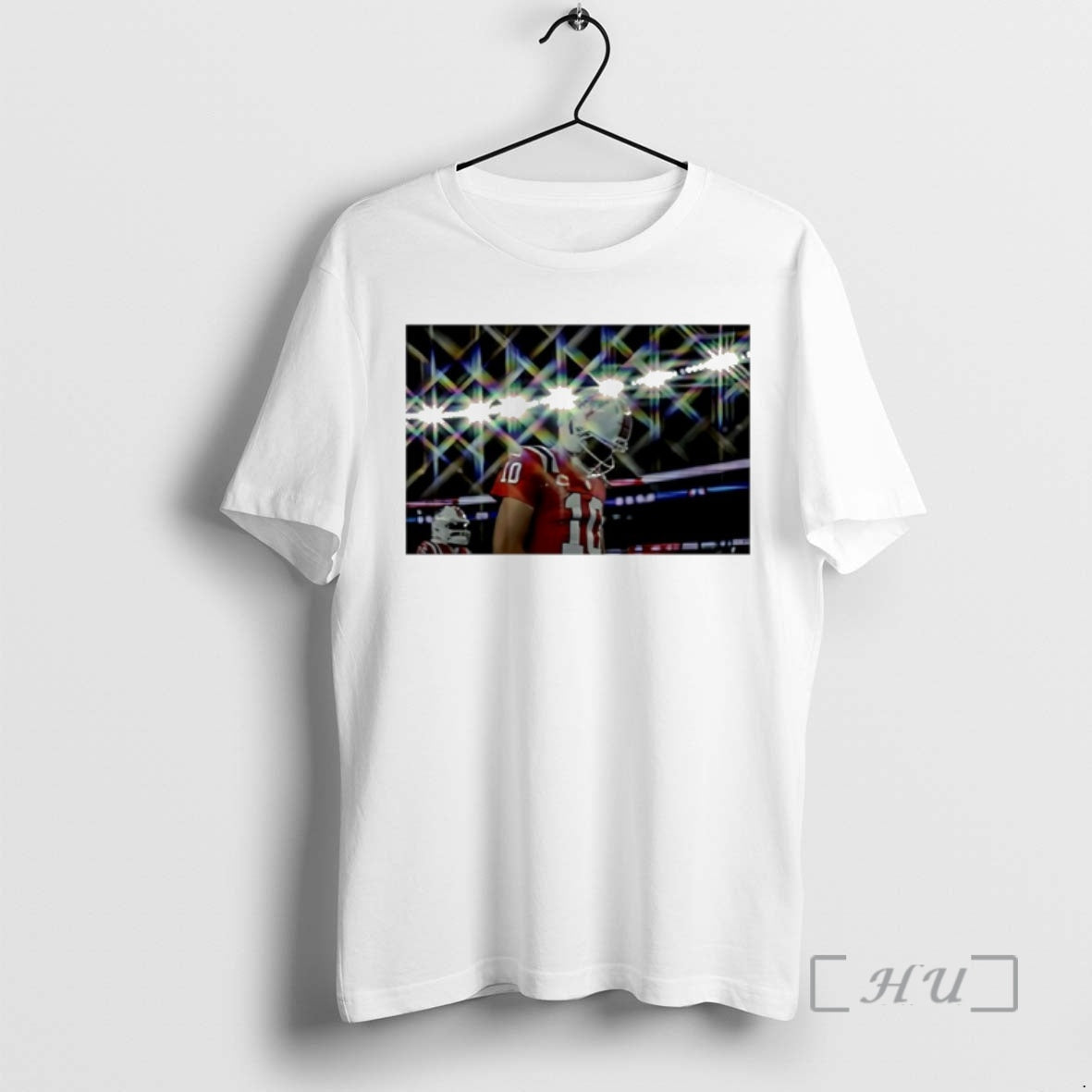 Officials Patriots Drake Maye Aura Photo - Adult & Kids T-Shirts, Sweatshirts & Hoodies apparel design preview 1