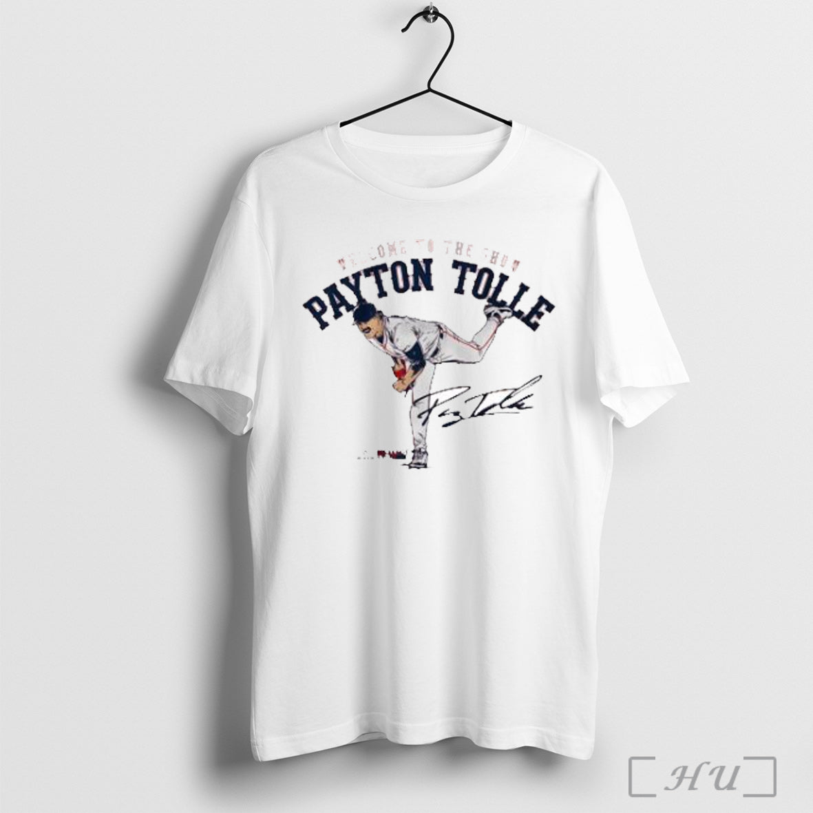 Officials Payton Tolle Welcome To The Show - Adult & Kids T-Shirts, Sweatshirts & Hoodies apparel design preview 1