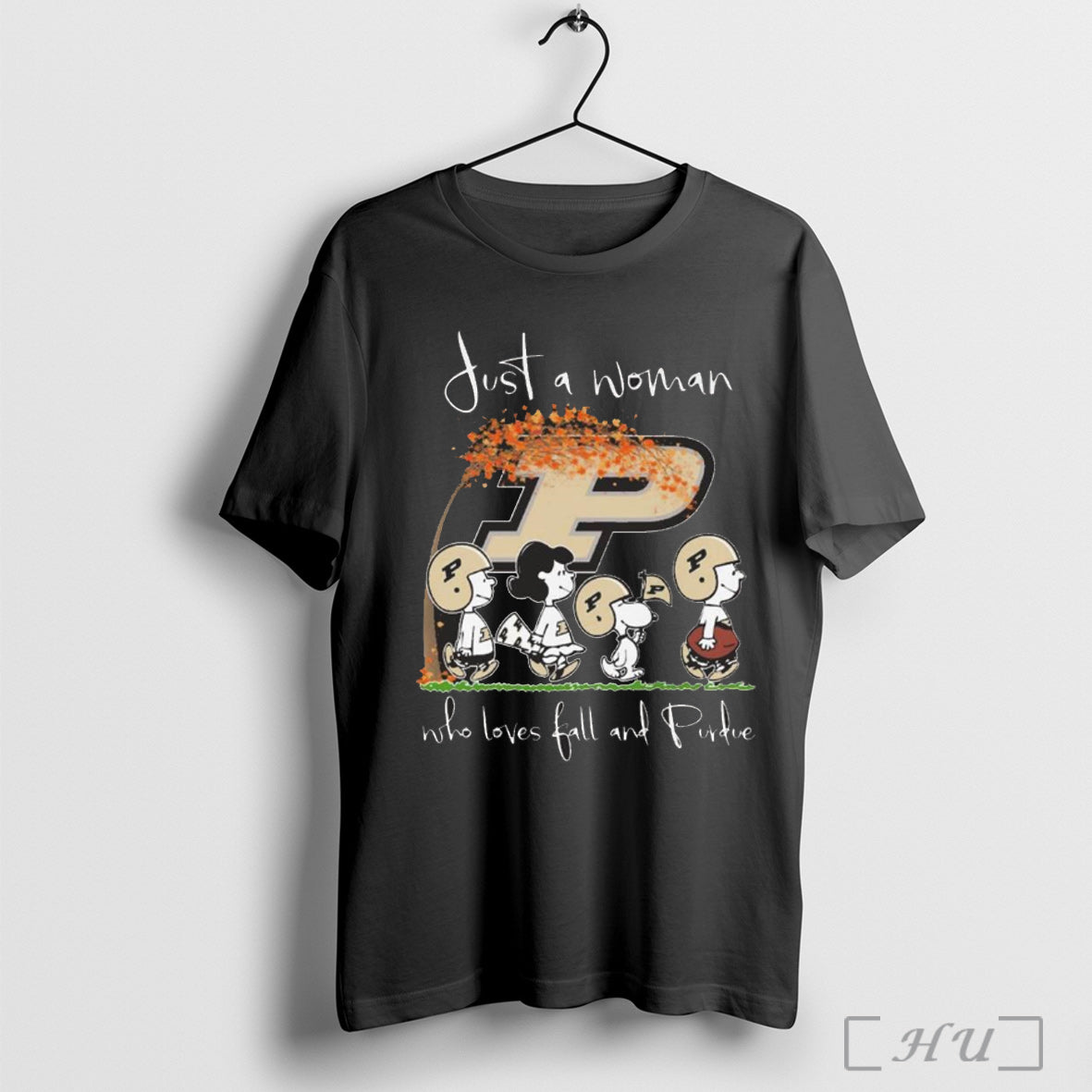 Officials Peanuts Just A Woman Who Loves Fall And - Adult & Kids T-Shirts, Sweatshirts & Hoodies apparel design preview 1
