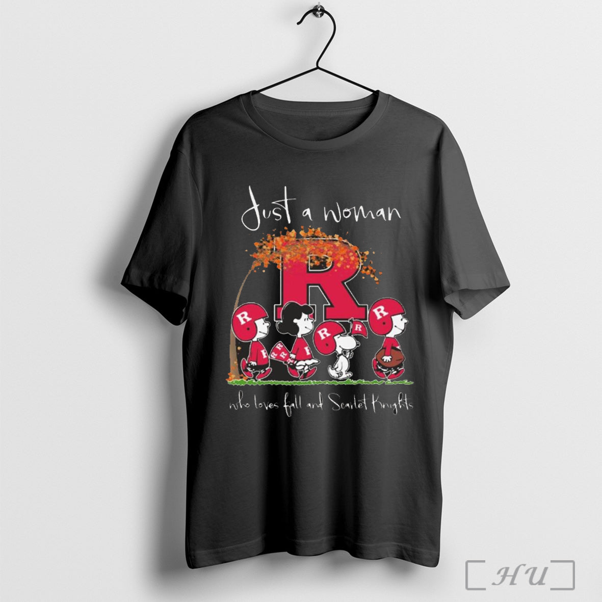 Officials Peanuts Just A Woman Who Loves Fall And - Adult & Kids T-Shirts, Sweatshirts & Hoodies apparel design preview 1