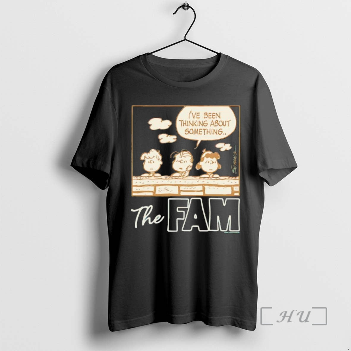 Officials Peanuts The Fam Ive Been Thinking About - Adult & Kids T-Shirts, Sweatshirts & Hoodies apparel design preview 1