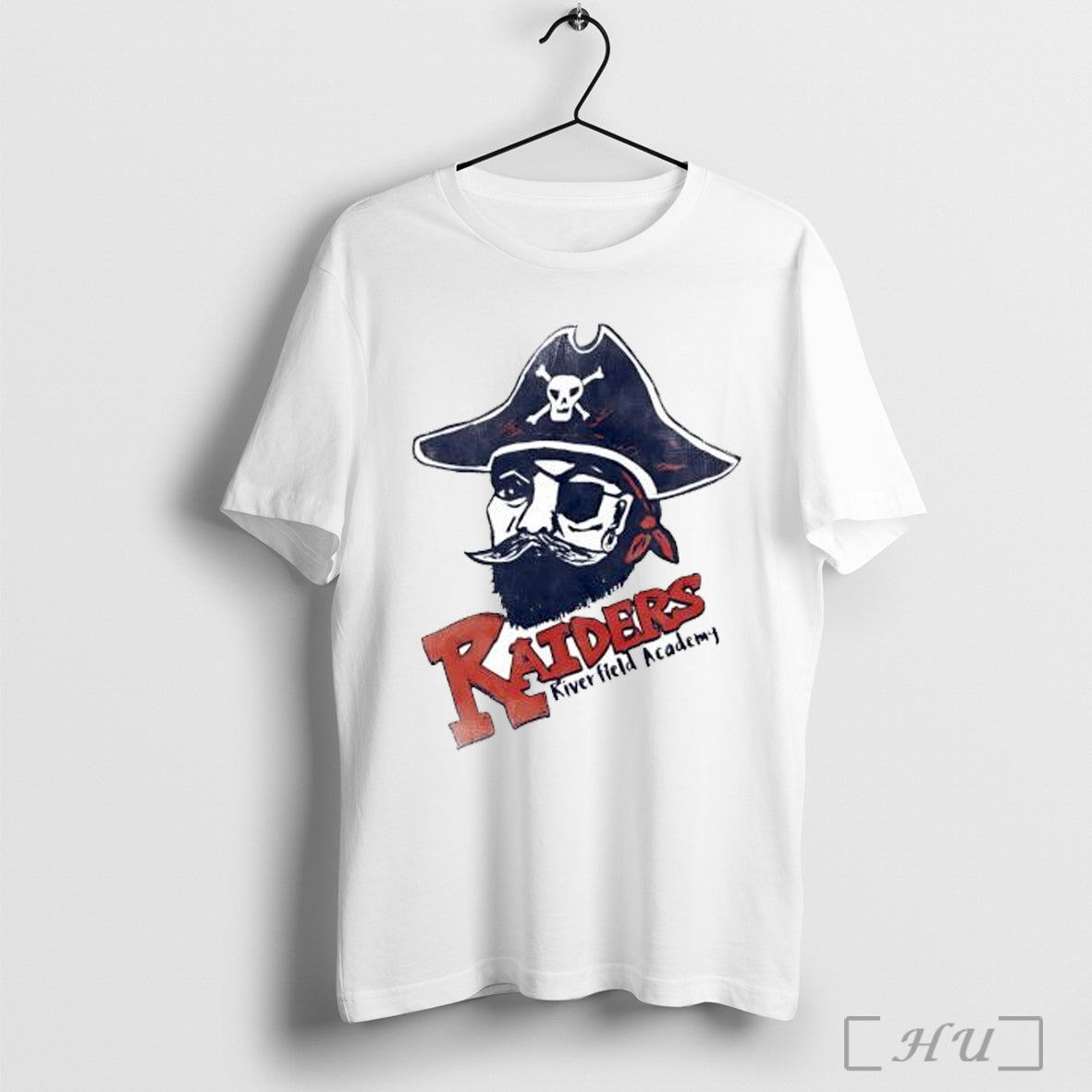 Officials Pirate Raiders Riverfield Academy Logo - Adult & Kids T-Shirts, Sweatshirts & Hoodies apparel design preview 1