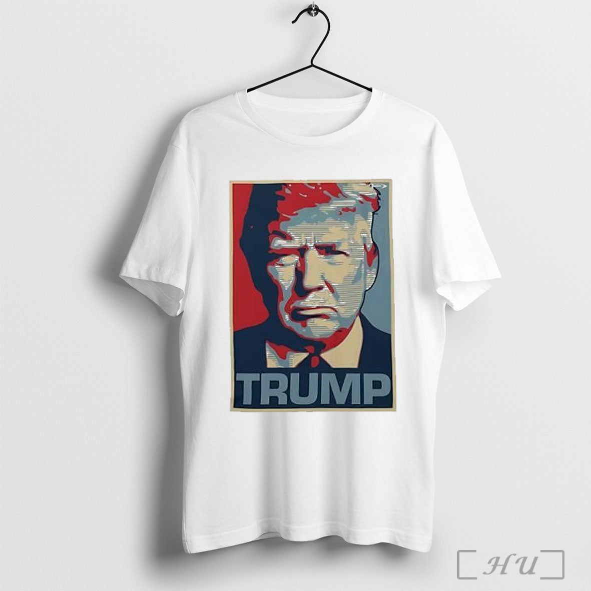 Officials Political Art Style Trump Obey Poster - Adult & Kids T-Shirts, Sweatshirts & Hoodies apparel design preview 1